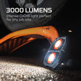 OMNI 3K WORK LIGHT 3,000 Lumen Multi-Directional Rechargeable Work Light & Power Bank