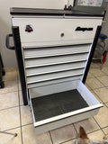 SnapOn Six-Drawer Compact Split Lid Cart - Used
